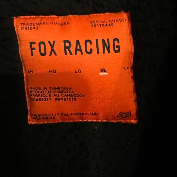 Mens Fox Racing jacket. - Picture 2 of 5